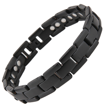Titanium B36 Black Magnetic Bracelet