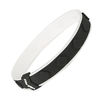 Neo Max 12 Magnetic Ankle Band - Black and White