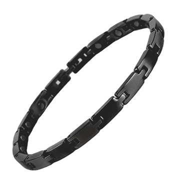 T26 Black Titanium Magnetic Bracelet